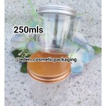 250mls Cosmetic packaging jars(12)